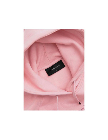 Bluza damska peak performance w original hood kolor różowy