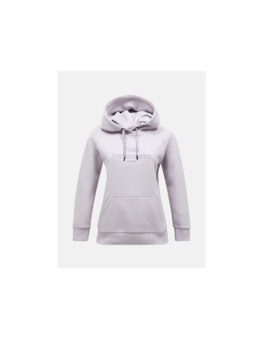 Bluza damska peak performance w original hood kolor szary