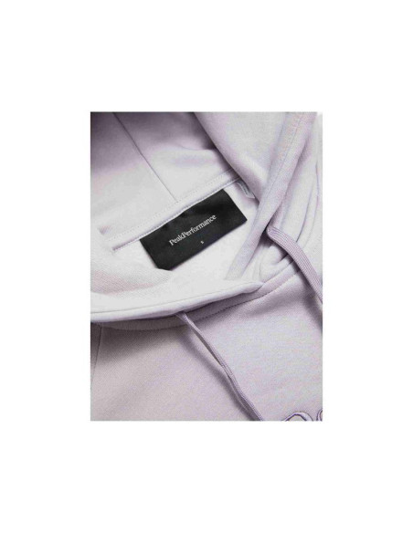 Bluza damska peak performance w original hood kolor szary