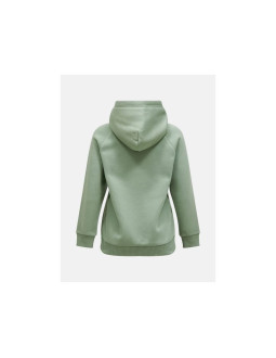 Bluza damska peak performance w original hood kolor zielony 2