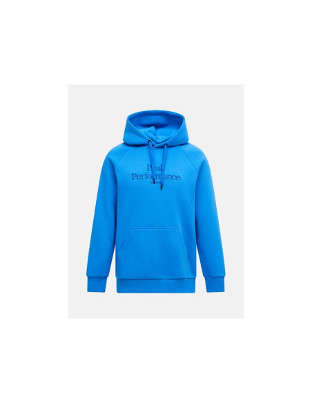 Bluza męska peak performance m original hood kolor niebieski