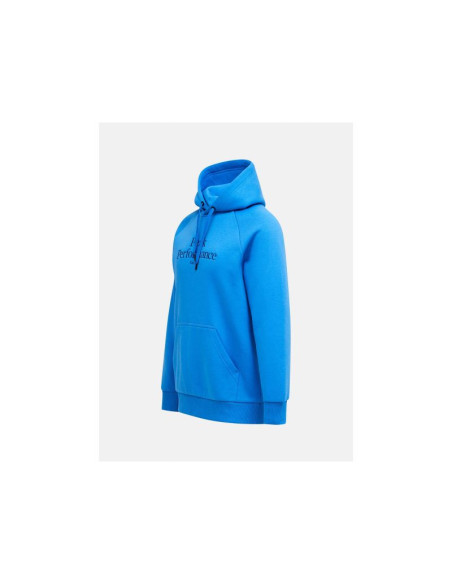 Bluza męska peak performance m original hood kolor niebieski