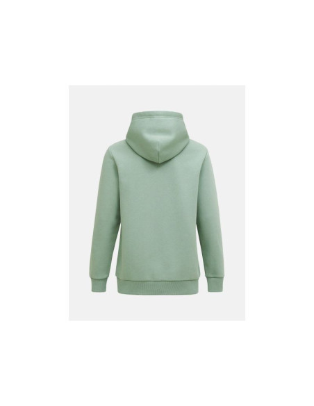 Bluza męska peak performance m original small logo hood kolor zielony