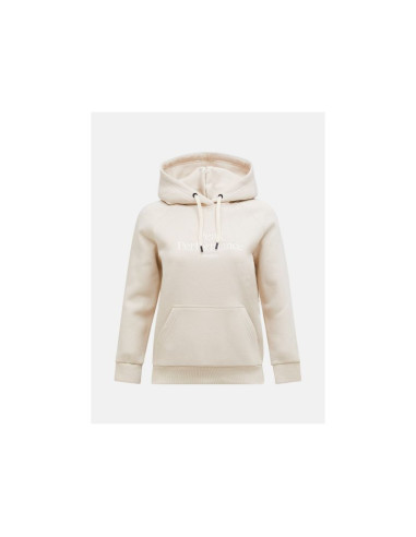 Bluza damska peak performance w original hood kolor beżowy