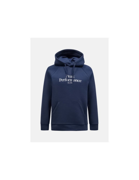 Bluza męska peak performance m original hood kolor granatowy