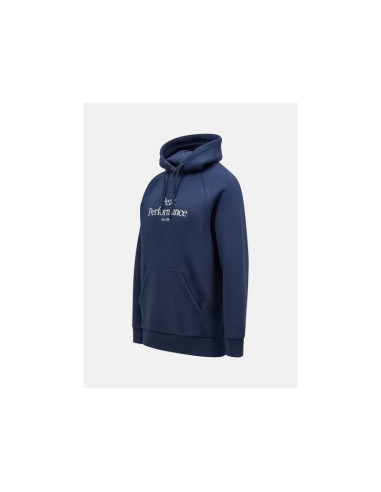 Bluza męska peak performance m original hood kolor granatowy