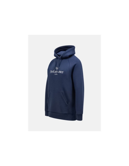 Bluza męska peak performance m original hood kolor granatowy