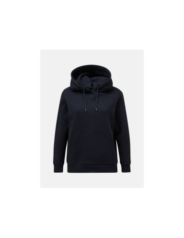 Bluza damska peak performance w original small logo hood kolor czarny