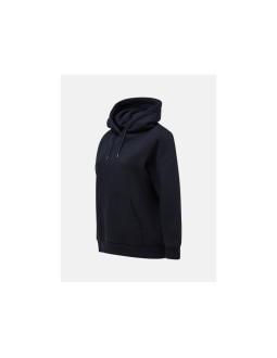 Bluza damska peak performance w original small logo hood kolor czarny 2