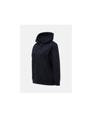 Bluza damska peak performance w original small logo hood kolor czarny