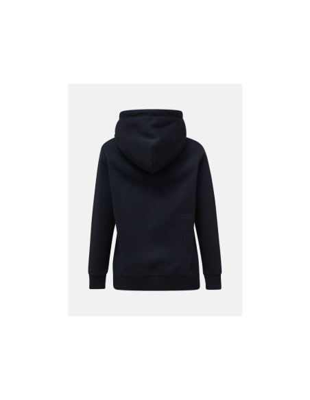 Bluza damska peak performance w original small logo hood kolor czarny