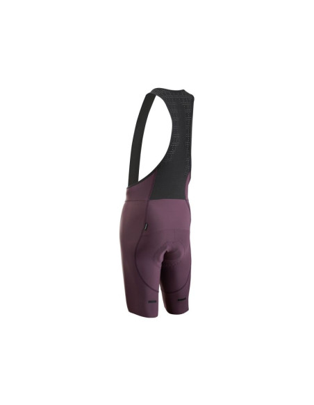 Spodenki rowerowe northwave fast bibshort bordowe