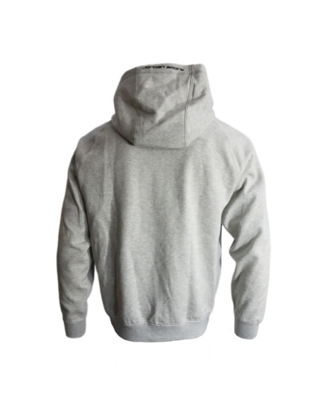 Męska bluza z kapturem air jordan sport hoop fleece dri-fit szara - fv8602-050