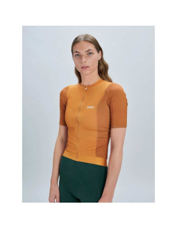 Koszulka rowerowa poc w´s cadence jersey brązowy 2