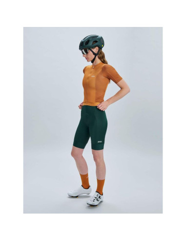 Koszulka rowerowa poc w´s cadence jersey brązowy