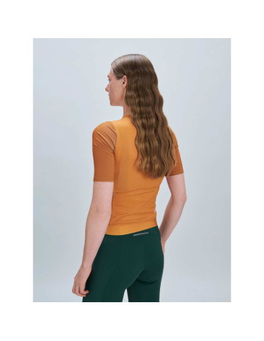 Koszulka rowerowa poc w´s cadence jersey brązowy