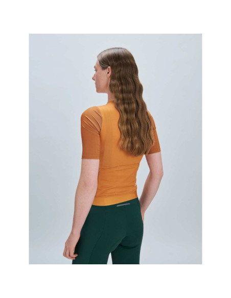Koszulka rowerowa poc w´s cadence jersey brązowy