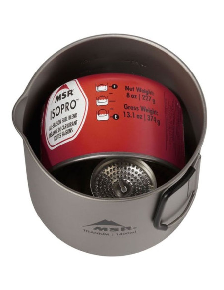 Garnek titan kettle 1400ml msr