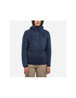Polar millet w chamonix highloft hoodiew niebieski