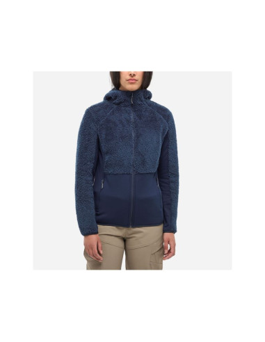 Polar millet w chamonix highloft hoodiew niebieski