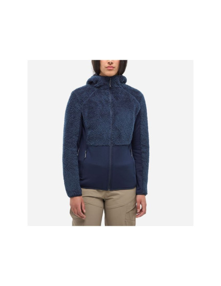 Polar millet w chamonix highloft hoodiew niebieski