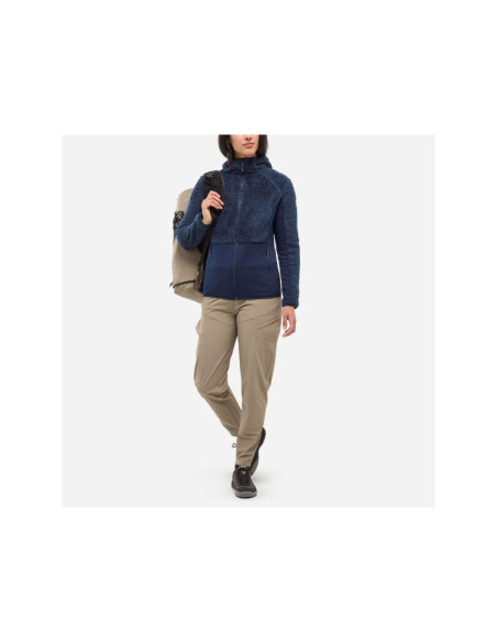 Polar millet w chamonix highloft hoodiew niebieski