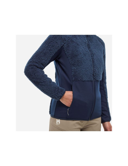 Polar millet w chamonix highloft hoodiew niebieski