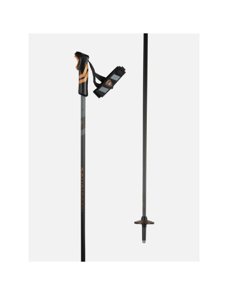 Kije narciarskie rossignol tactic carbon clip copper brązowy
