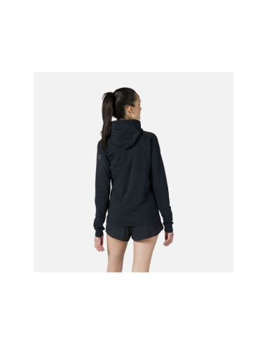 Bluza damska rossignol w mid layer thin fz czarna
