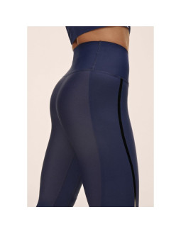 Legginsy treningowe damskie casall sculpture 2.0 high waist tights kolor niebieski 2