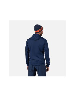Bluza męska rossignol mid layer stretch hoodie granatowa 2