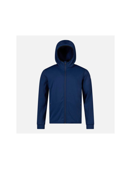 Bluza męska rossignol mid layer stretch hoodie granatowa