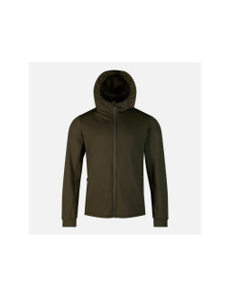 Bluza męska rossignol mid layer stretch hoodie zielona