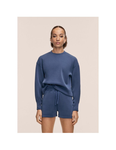 Bluza damska casall peachy crew neck kolor granatowy