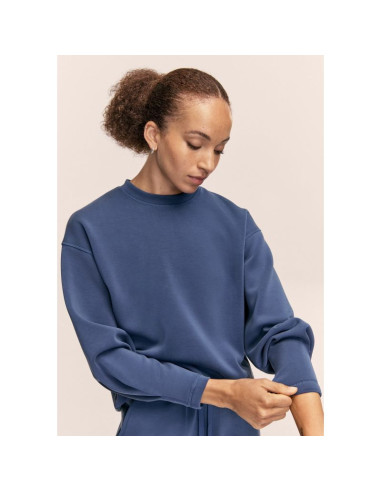 Bluza damska casall peachy crew neck kolor granatowy