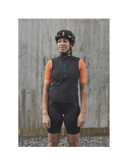 Kamizelka rowerowa poc w's enthral gilet - czarny 2