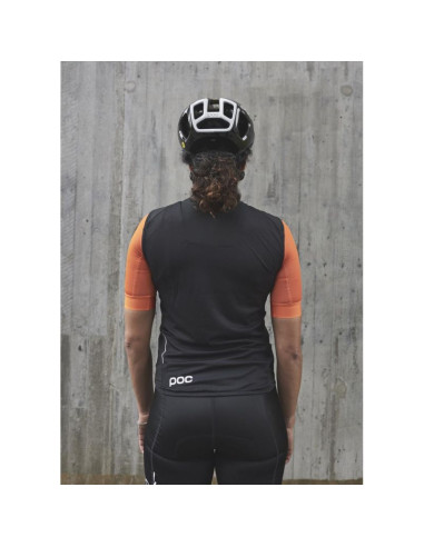 Kamizelka rowerowa poc w's enthral gilet - czarny