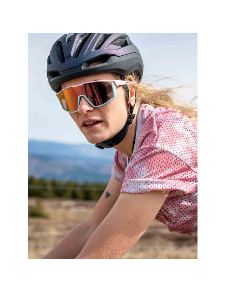 Okulary julbo fury - matowy pastelowy różowy / pastelowy niebieski| spectron 3cf
