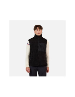 Kamizelka męska rossignol all track sherpa vest czarna