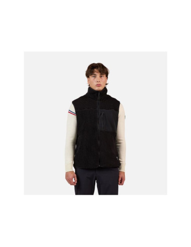 Kamizelka męska rossignol all track sherpa vest czarna