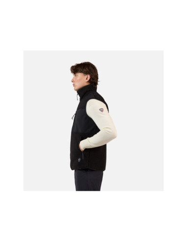 Kamizelka męska rossignol all track sherpa vest czarna