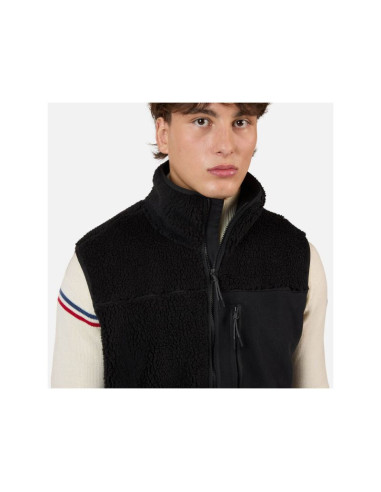 Kamizelka męska rossignol all track sherpa vest czarna