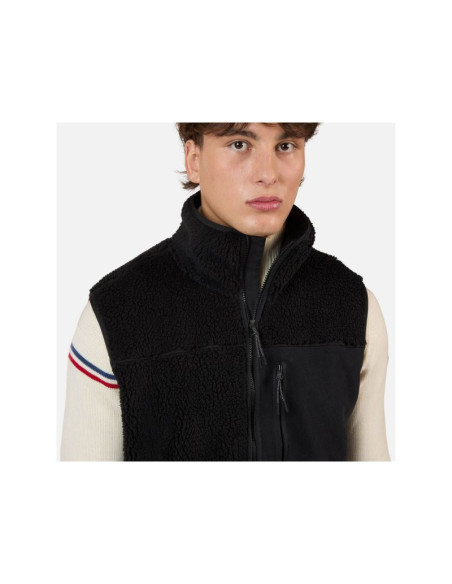 Kamizelka męska rossignol all track sherpa vest czarna