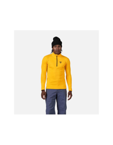 Bluza męska rossignol blackside fleece hz żółta