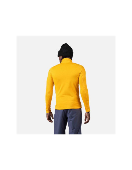Bluza męska rossignol blackside fleece hz żółta