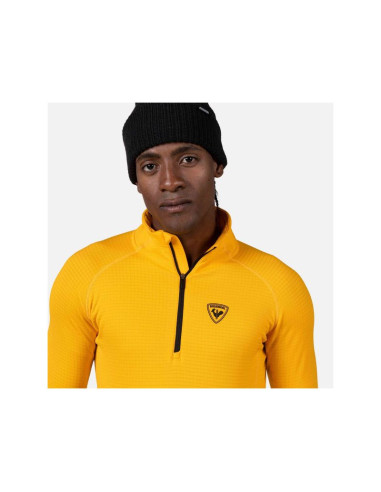 Bluza męska rossignol blackside fleece hz żółta