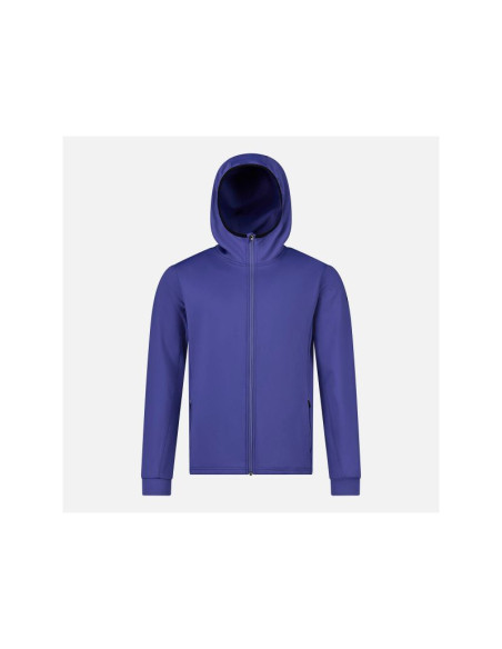 Bluza męska rossignol mid layer stretch hoodie niebieska