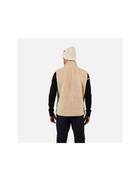 Kamizelka męska rossignol all track sherpa vest szara