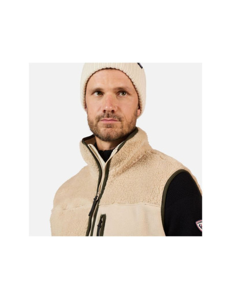 Kamizelka męska rossignol all track sherpa vest szara