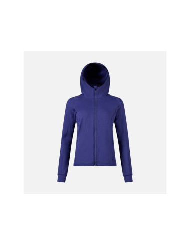 Bluza damska rossignol w mid layer thin fz niebieska